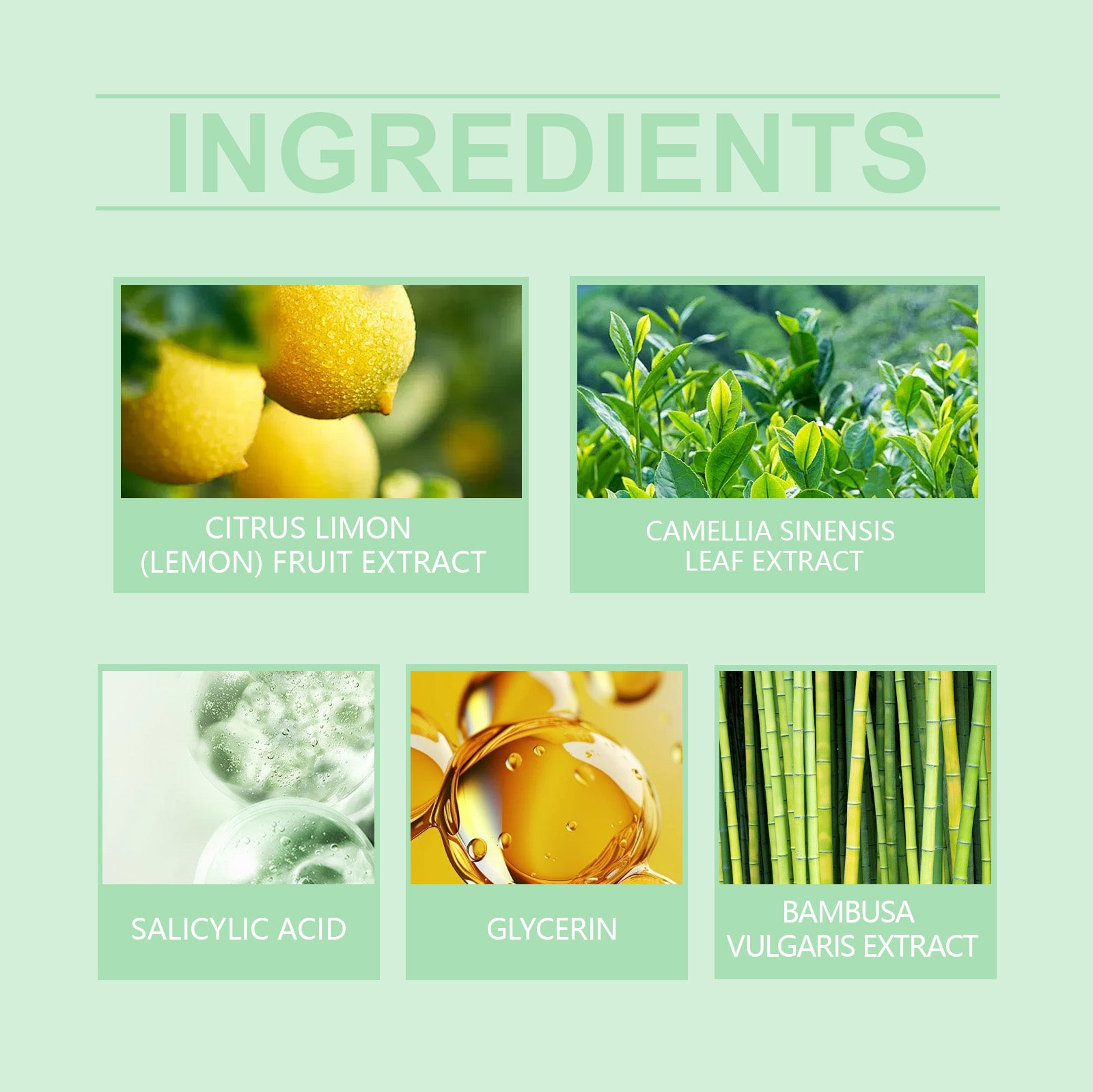 Anti-Acne Facial Cleanser with Tea Extract