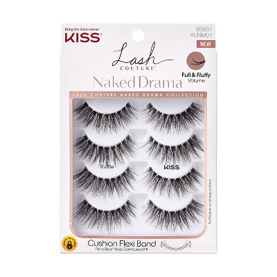 KISS Lash Couture Naked Drama False Eyelashes – Ruffle
