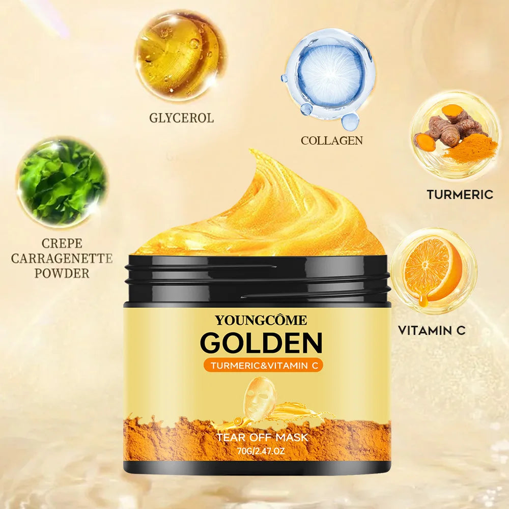 24K Gold Collagen Peel-Off Face Mask