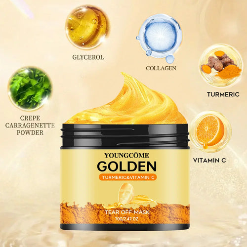 24K Gold Collagen Peel-Off Face Mask