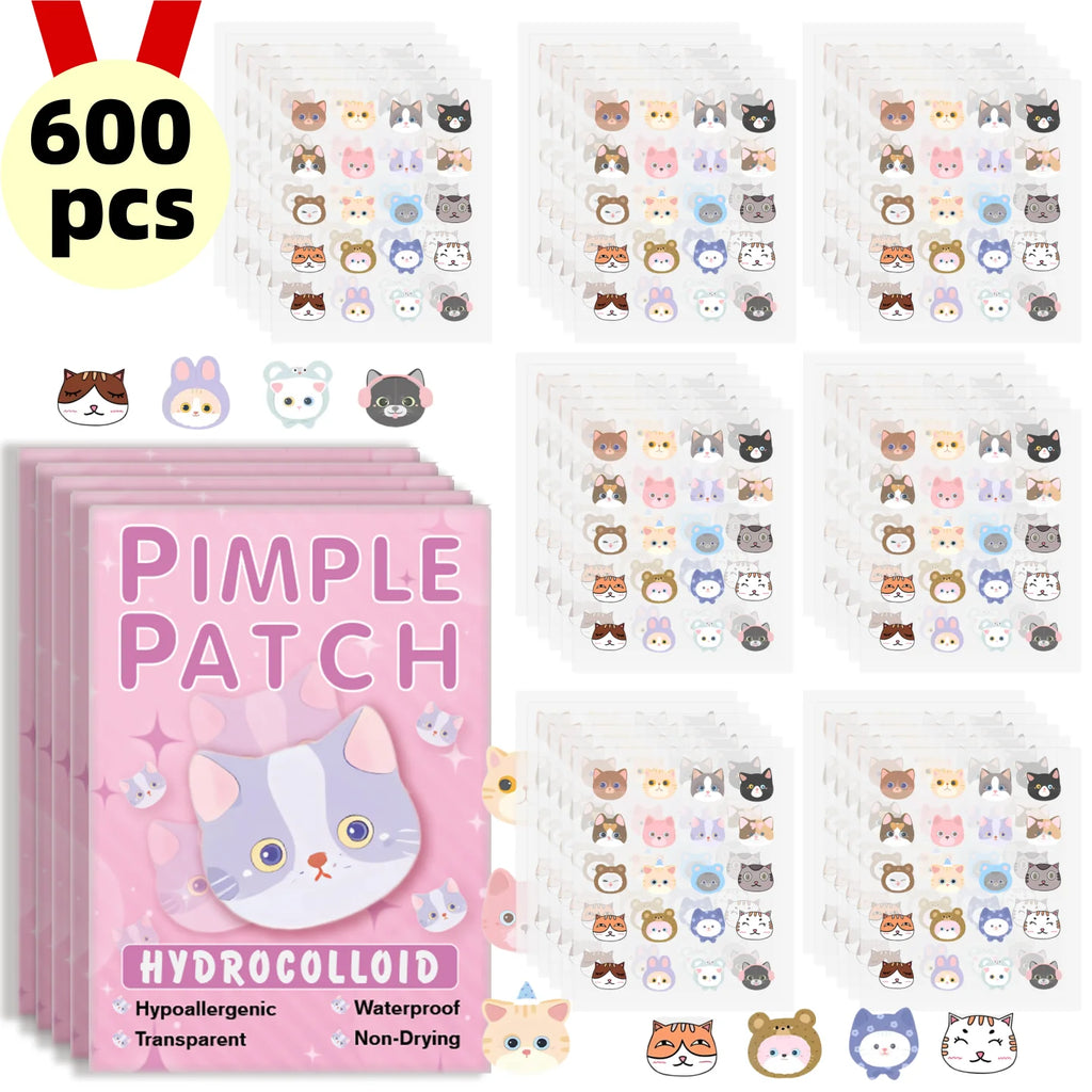 Cartoon Cat Acne Patches