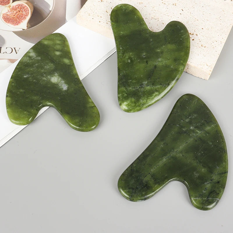 Heart-Shape Jade Gua Sha