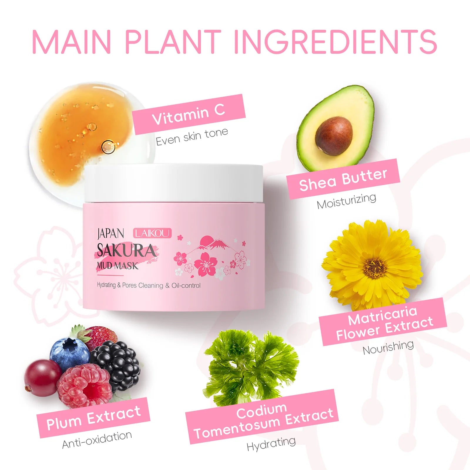 Pink Pore-Refining Facial Mask