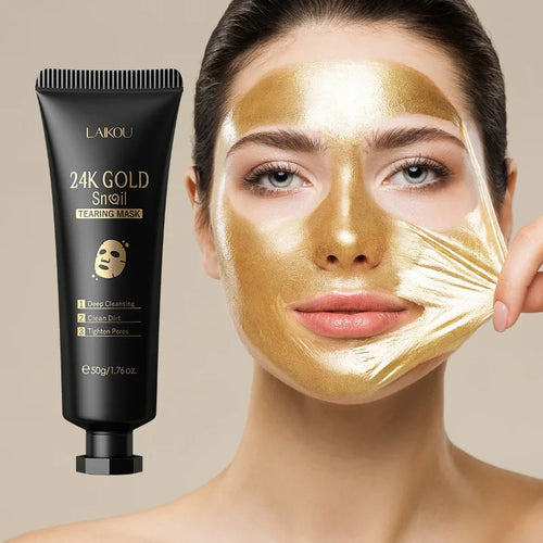 24K Gold Snail Peel-Off Mask