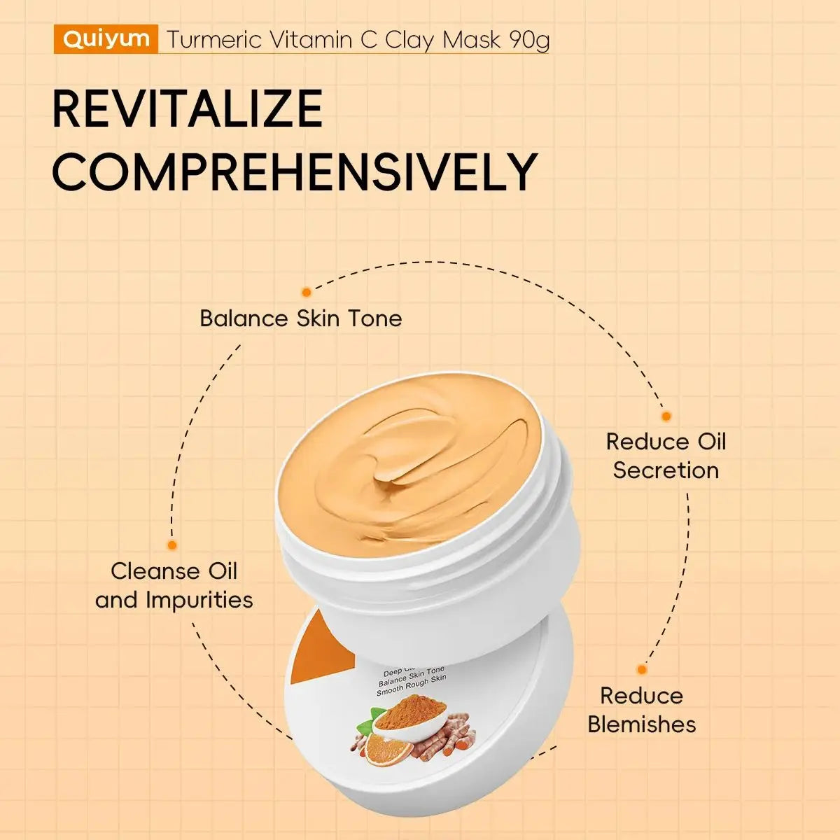 Turmeric & Vitamin C Mud Mask