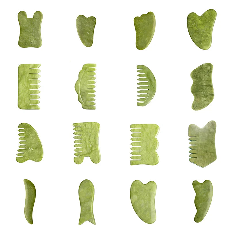 Green Jade Gua Sha Board