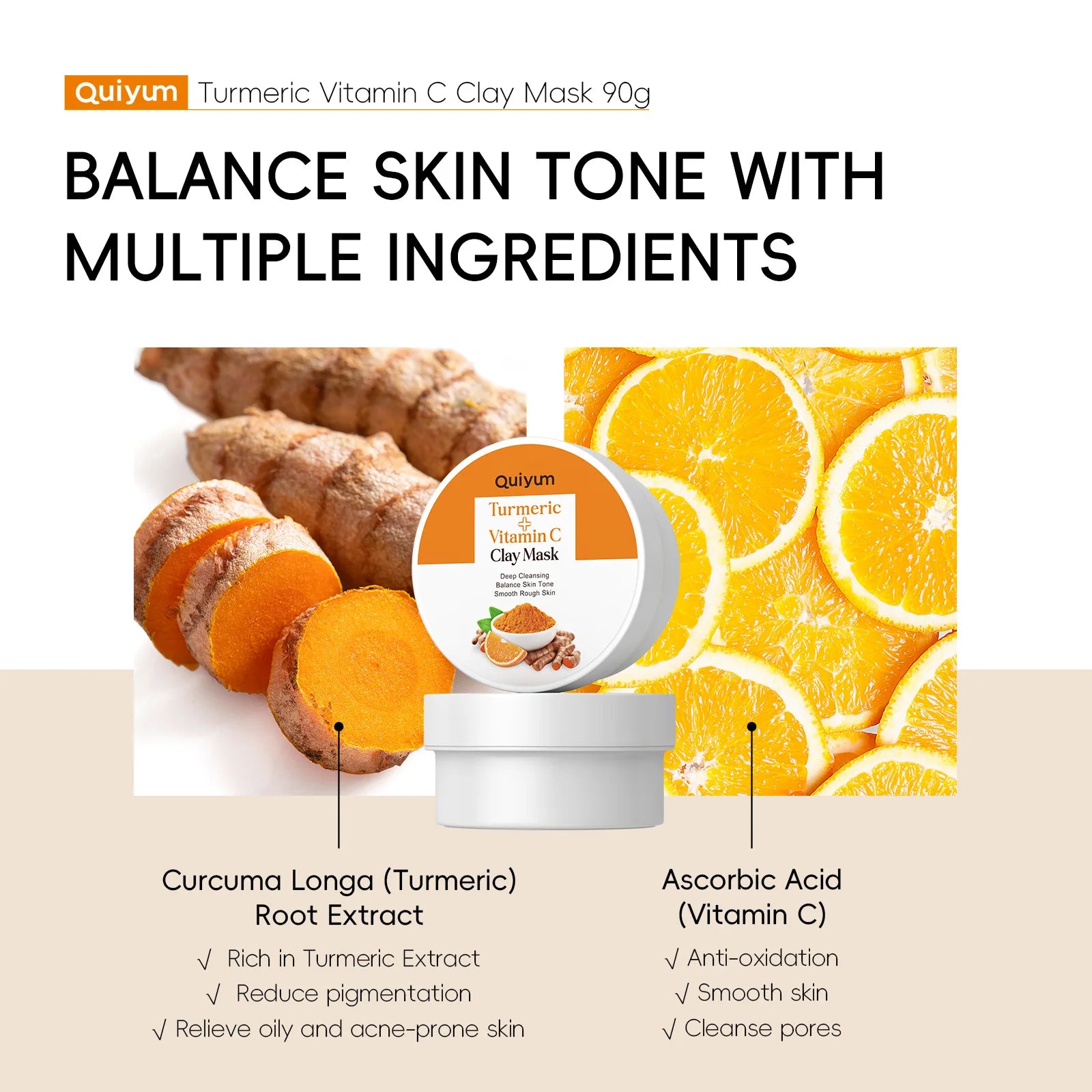 Turmeric & Vitamin C Mud Mask