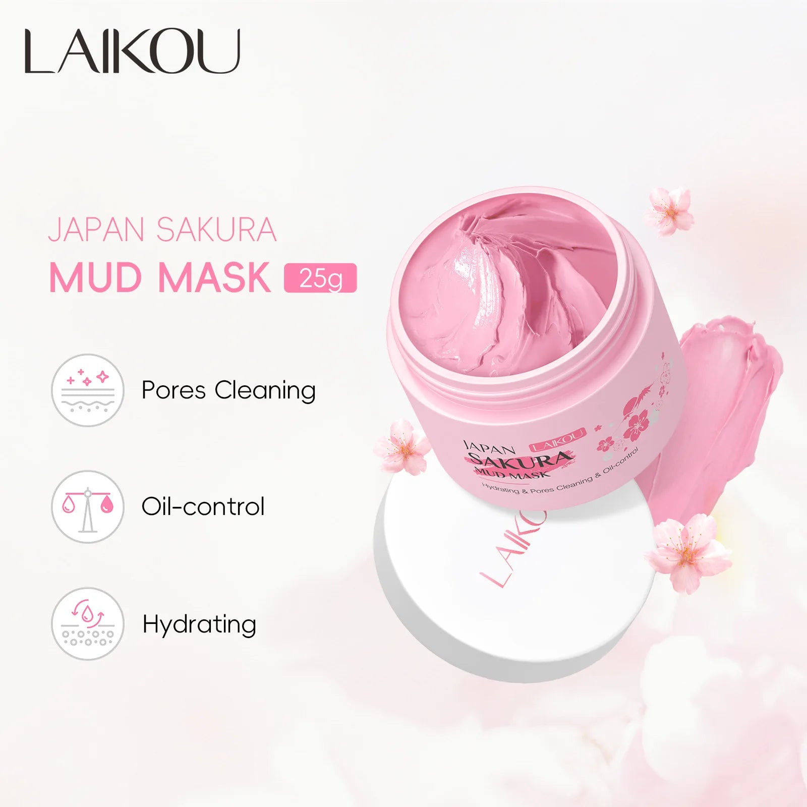 Pink Pore-Refining Facial Mask