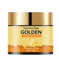 Gold Mask Jar with Label